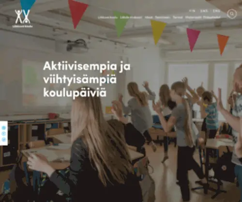 Liikkuvakoulu.fi(Liikkuva koulu) Screenshot