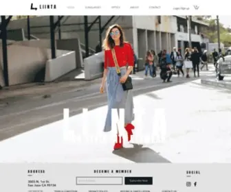 Liintaeyewear.com(LIINTA Eyewear) Screenshot