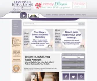 LijLnetwork.com(Lessons In Joyful Living Radio Network) Screenshot