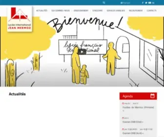 LijMermoz.org(Lycée) Screenshot