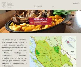 Lika-Gastro.com(Gastronomija Li) Screenshot