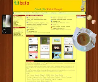 Likata.com(Directório web de Portugal) Screenshot