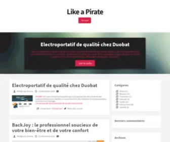 Like-A-Pirate.com(Like A Pirate) Screenshot