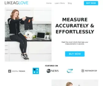 Likeaglove.me(LikeAGlove 3D body shape measuring garments) Screenshot