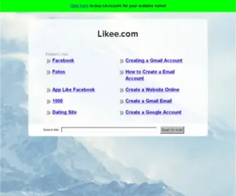 Likee.com(Likee is a Short Video Community) Screenshot