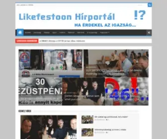 Likefestoon.com(HÍRPORTÁL) Screenshot
