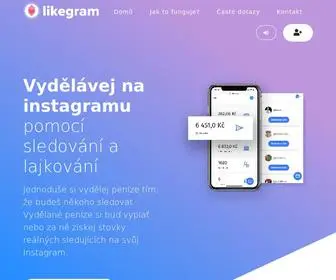 Likegram.cz(Instagram) Screenshot