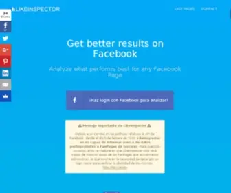 Likeinspector.com(Likeinspector) Screenshot