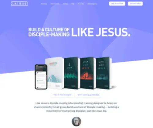 Likejesus.church(Like Jesus) Screenshot