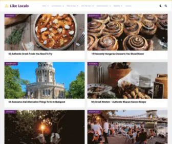 Likelocals.blog(Like Locals) Screenshot