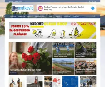 Likemetkovic.hr(Neovisni info portal) Screenshot