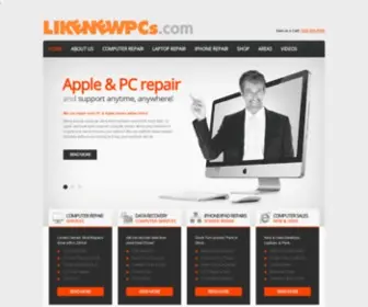 Likenewpcs.com(Computer Repair Denver) Screenshot