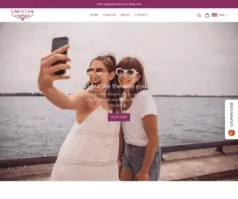 Likenlive.com(Like n Live) Screenshot