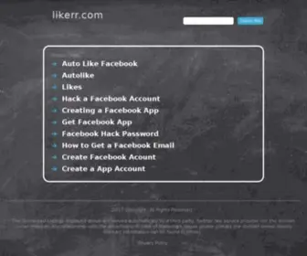 Likerr.com(likerr) Screenshot