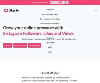 Likes.io(Buy Instagram Likes) Screenshot