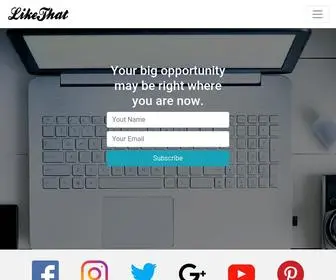 Likethat.in(Software, web development, mobile apps development) Screenshot