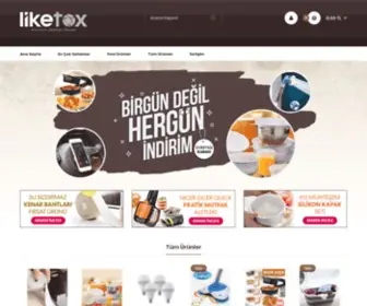 Liketox.com(Alışverişin Eğlenceli Dünyası) Screenshot