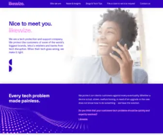 Likewize.com(Technology) Screenshot