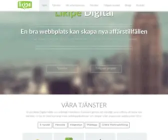 Likipe.se(Hem) Screenshot
