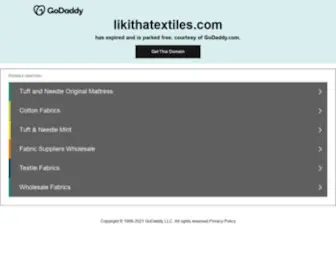 Likithatextiles.com(HomePage) Screenshot