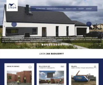 Likon.com.pl("tradycyjne" domy w 8 tygodni) Screenshot