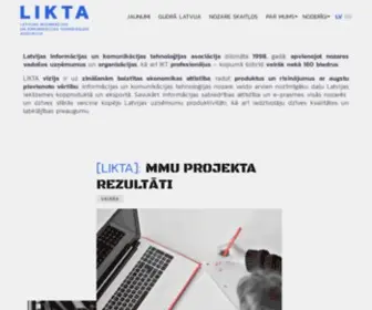 Likta.lv(Information and communication technology) Screenshot