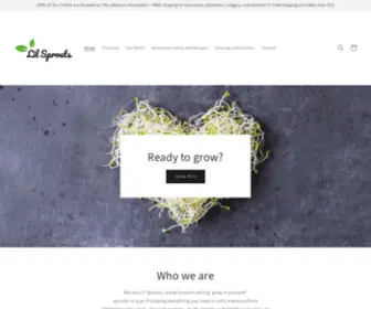 Lil-Sprouts.com(Lil Sprouts) Screenshot