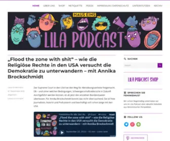 Lila-Podcast.de(Der Lila Podcast) Screenshot