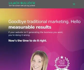 Lilachbullock.com(Business Coach) Screenshot