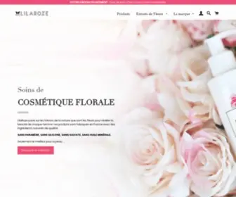 Lilaroze.com(Cultiver la beauté simplement) Screenshot