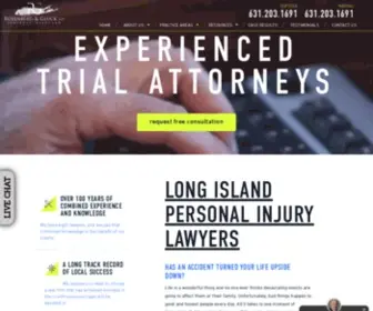 Lilawyer.com(The personal injury attorneys at Rosenberg and Gluck are known for results and) Screenshot