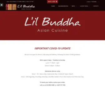 Lilbuddhaasiancuisine.com(L’il Buddha) Screenshot