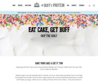 Lilbuff.com(Lil Buff Protein Cake Mix) Screenshot