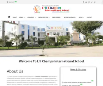 Lilchampsschool.com(L'il Champs International School) Screenshot