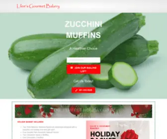 Lileesgourmet.com(Zucchini Muffins Memphis) Screenshot