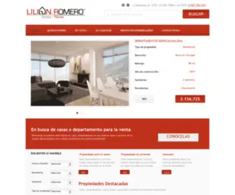 Lilian-Romero.com(Lilian Romero) Screenshot