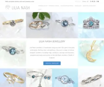 LilianashJewellery.com(Lilia Nash Jewellery) Screenshot