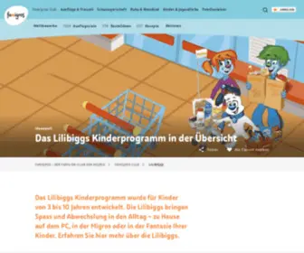 Lilibiggs.ch(Lilibiggs) Screenshot