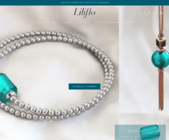 Liliflo.ch(Marque suisse de bijoux interchangeables) Screenshot