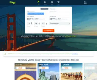 Liligo.be(Comparateur de vols pas chers) Screenshot