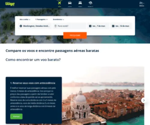 Liligo.com.br(Compare) Screenshot