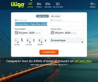 Liligo.fr(Comparateur de vol pas cher) Screenshot
