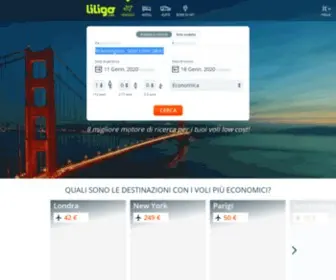 Liligo.it(Comparatore di voli & biglietti aerei economici) Screenshot