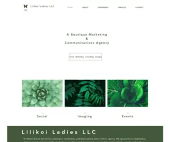 Lilikoiladies.com(Social Media) Screenshot