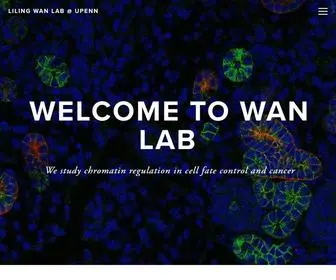 Lilingwanlab.com(LILING WAN LAB @ UPENN) Screenshot