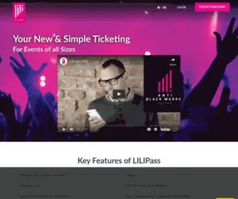 Lilipass.com(Lilipass) Screenshot