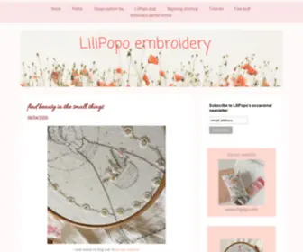 Lilipopo.co.uk(Embroidery) Screenshot