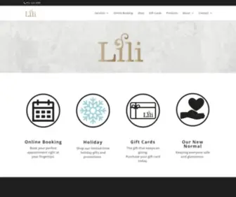 Lilisalonspa.com(Lili Salon Spa) Screenshot
