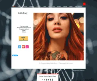 Lilithfury.com(Lilith Fury) Screenshot