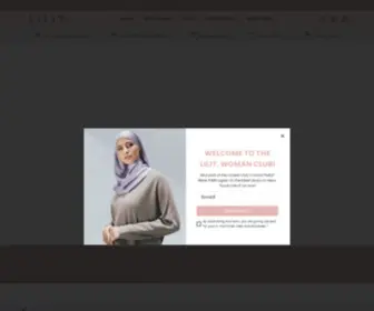 LilitStore.com(Modest Fashion Solutions For All #lilitwoman) Screenshot